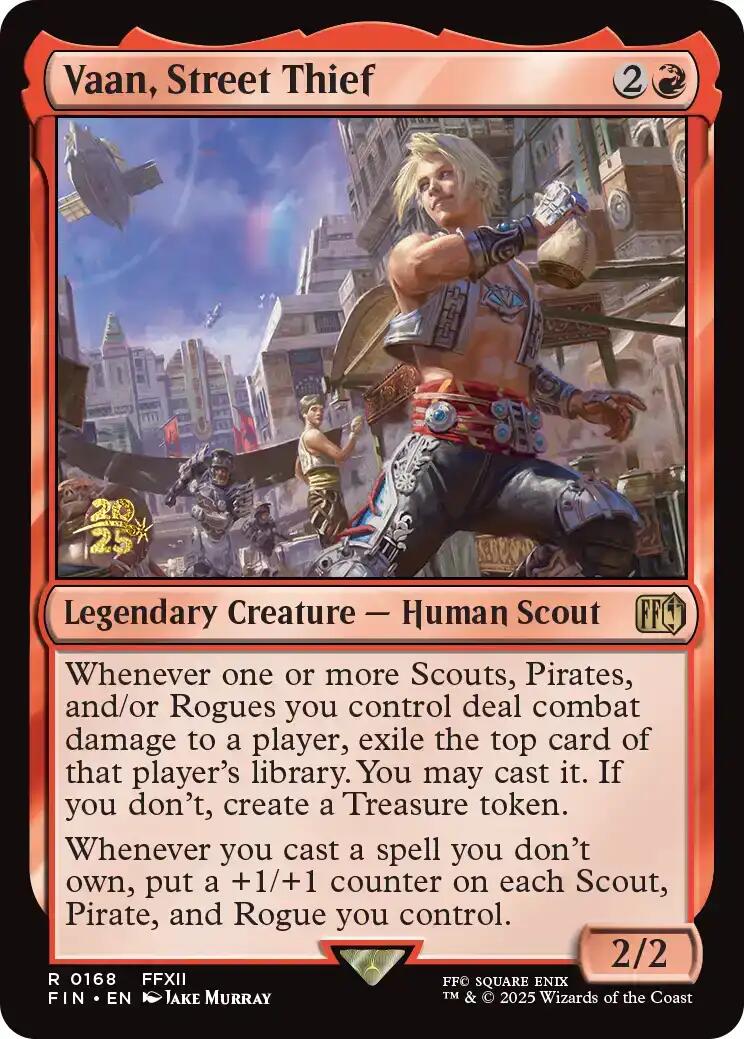 Vaan, Street Thief [FINAL FANTASY Prerelease Promo] | Gear Gaming Fayetteville