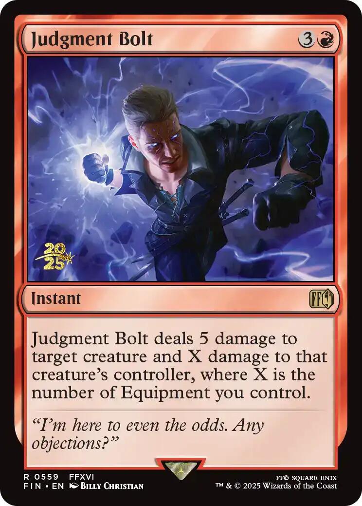 Judgment Bolt [FINAL FANTASY Prerelease Promo] | Gear Gaming Fayetteville