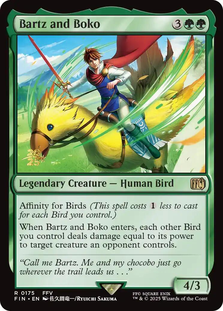 Bartz and Boko [FINAL FANTASY Prerelease Promo] | Gear Gaming Fayetteville