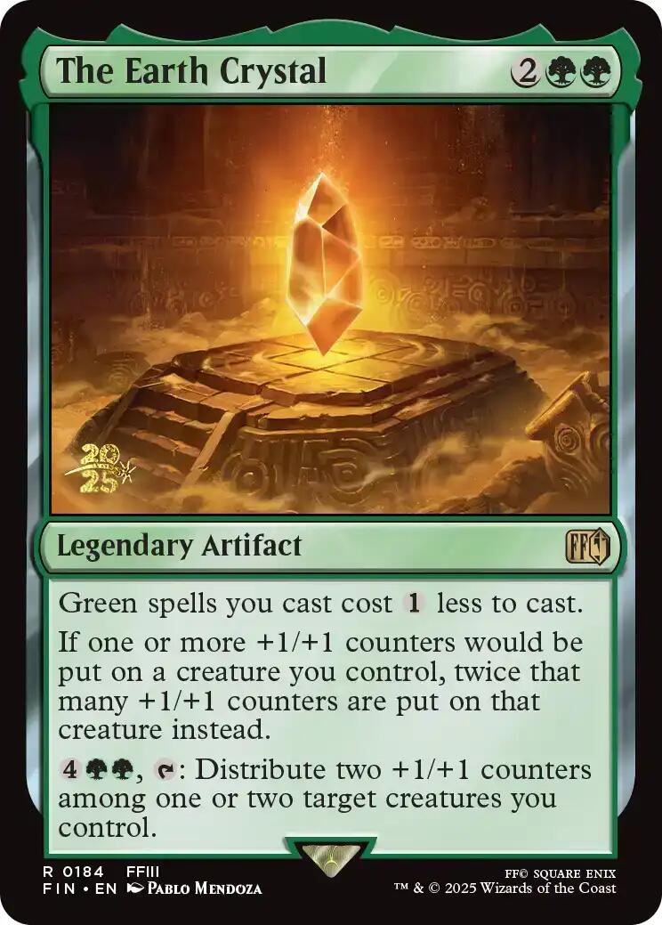 The Earth Crystal [FINAL FANTASY Prerelease Promo] | Gear Gaming Fayetteville