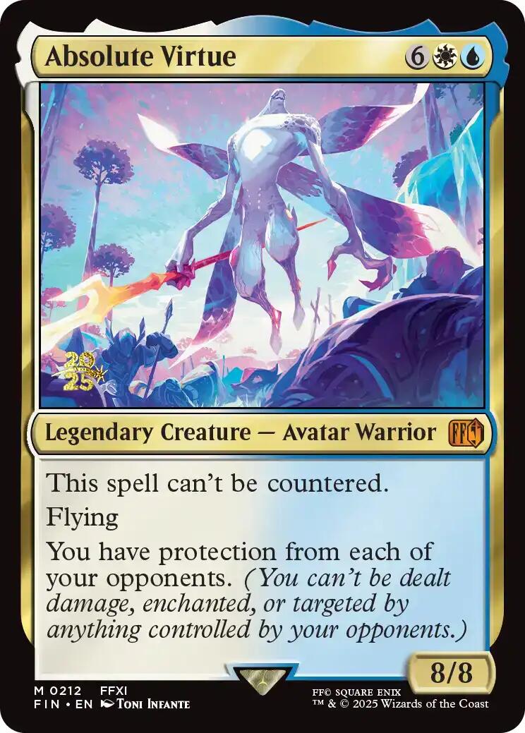 Absolute Virtue [FINAL FANTASY Prerelease Promo] | Gear Gaming Fayetteville