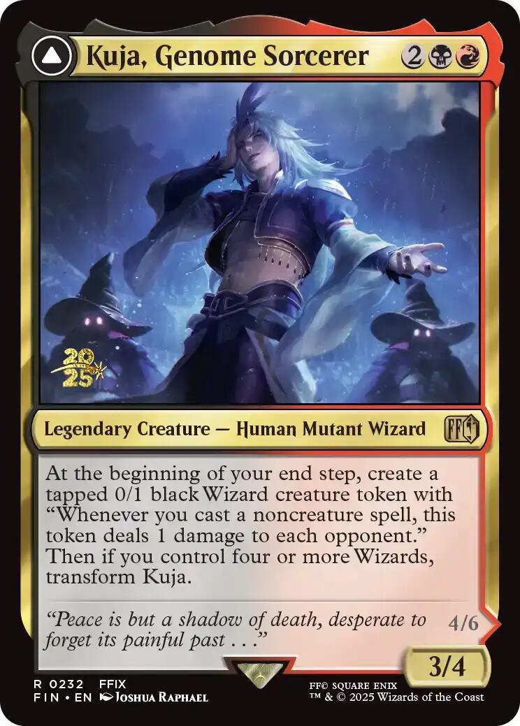 Kuja, Genome Sorcerer // Trance Kuja, Fate Defied [FINAL FANTASY Prerelease Promo] | Gear Gaming Fayetteville