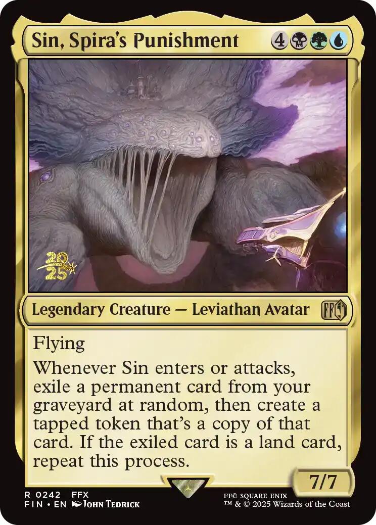 Sin, Spira's Punishment [FINAL FANTASY Prerelease Promo] | Gear Gaming Fayetteville