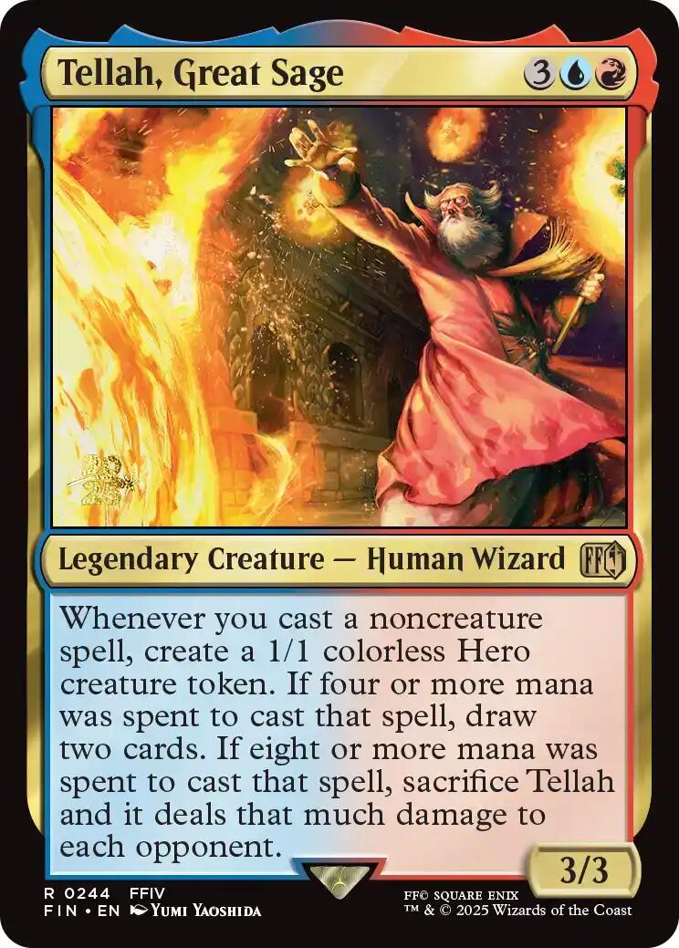 Tellah, Great Sage [FINAL FANTASY Prerelease Promo] | Gear Gaming Fayetteville