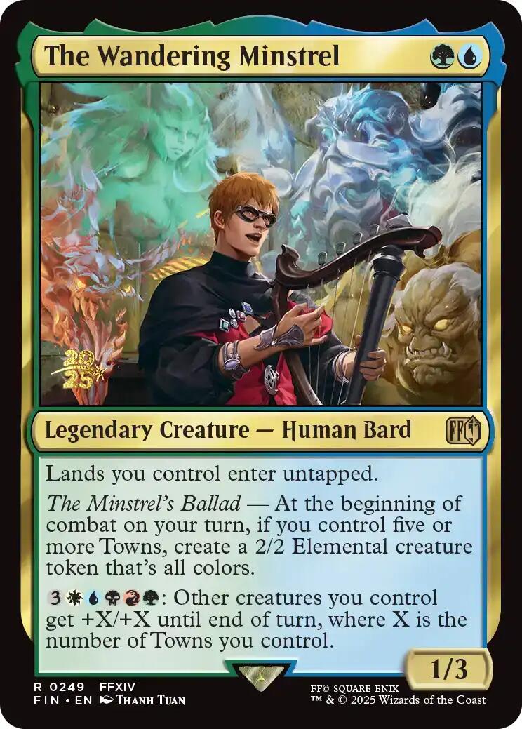 The Wandering Minstrel [FINAL FANTASY Prerelease Promo] | Gear Gaming Fayetteville
