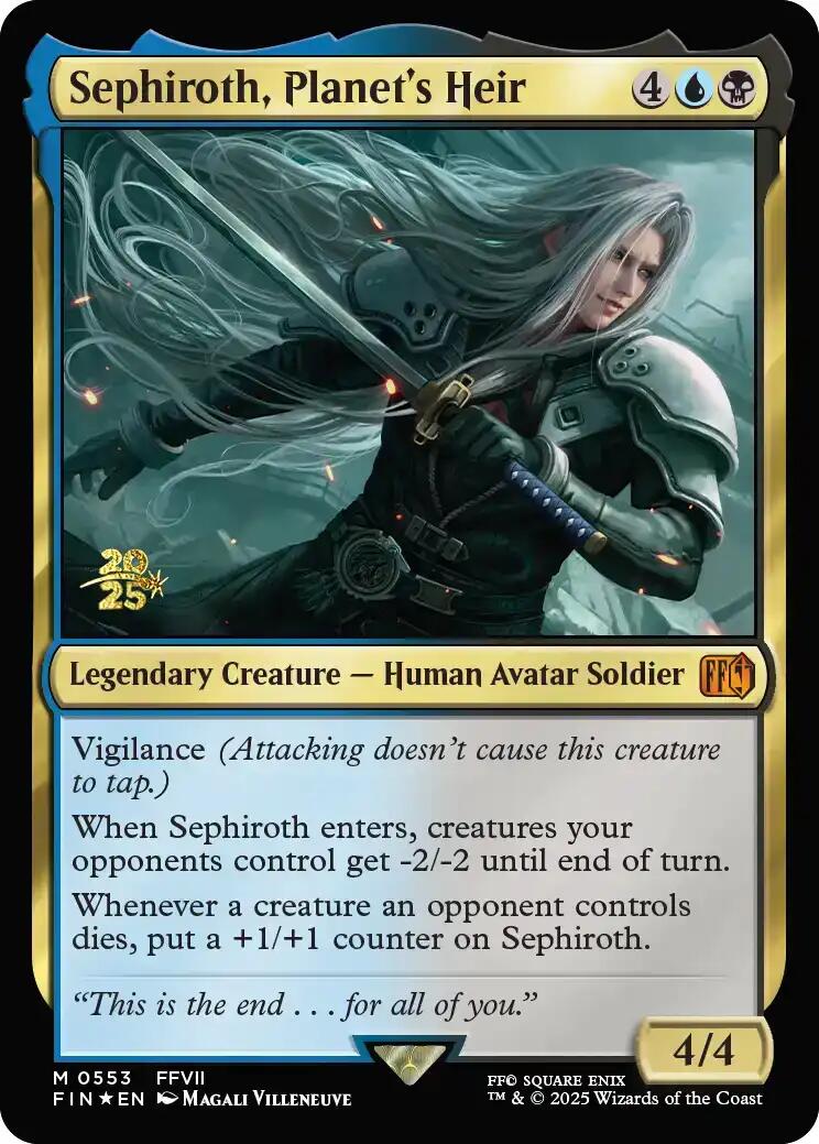 Sephiroth, Planet's Heir [FINAL FANTASY Prerelease Promo] | Gear Gaming Fayetteville