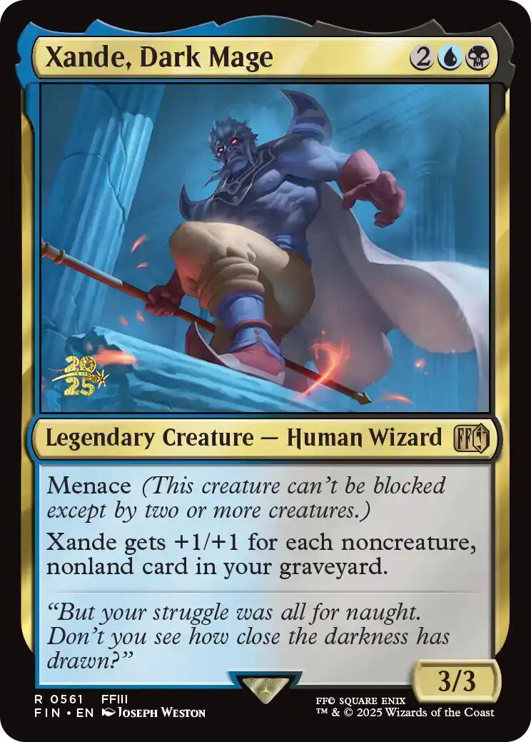 Xande, Dark Mage [FINAL FANTASY Prerelease Promo] | Gear Gaming Fayetteville