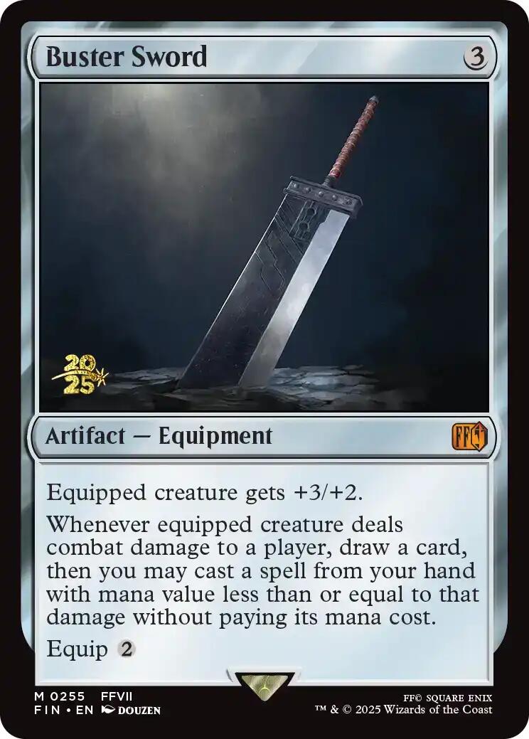 Buster Sword [FINAL FANTASY Prerelease Promo] | Gear Gaming Fayetteville