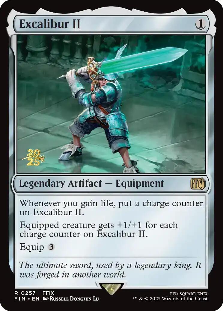 Excalibur II [FINAL FANTASY Prerelease Promo] | Gear Gaming Fayetteville