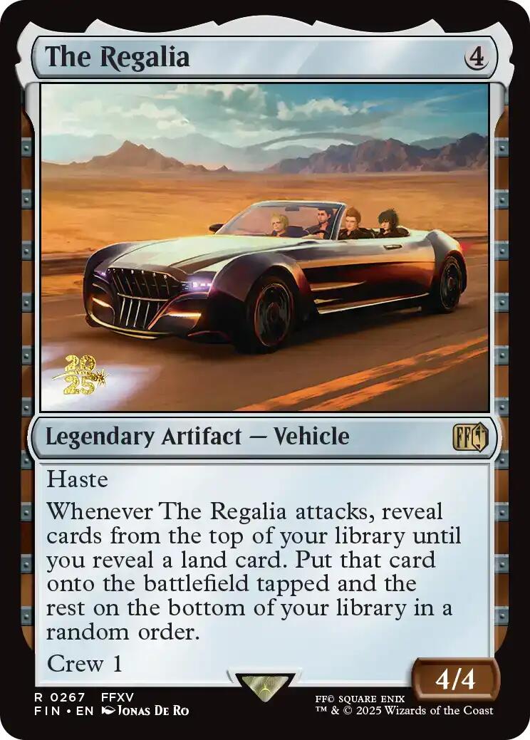 The Regalia [FINAL FANTASY Prerelease Promo] | Gear Gaming Fayetteville