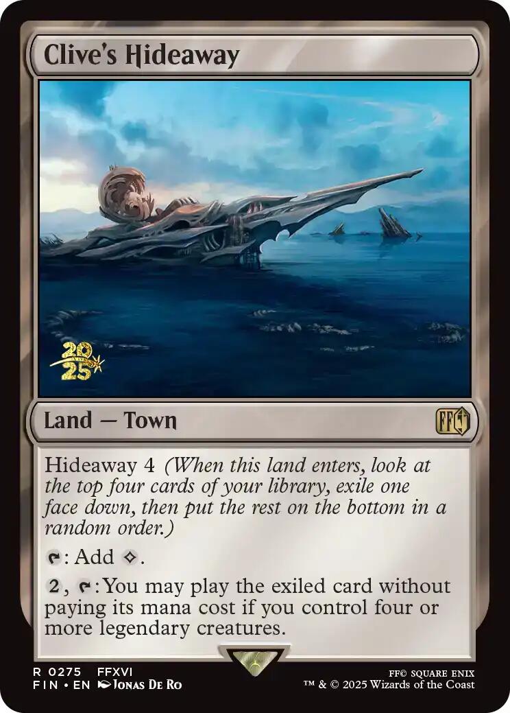 Clive's Hideaway [FINAL FANTASY Prerelease Promo] | Gear Gaming Fayetteville