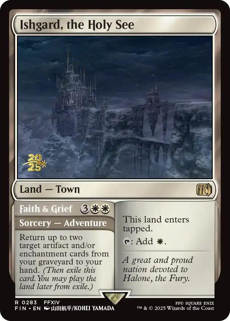 Ishgard, the Holy See [FINAL FANTASY Prerelease Promo] | Gear Gaming Fayetteville