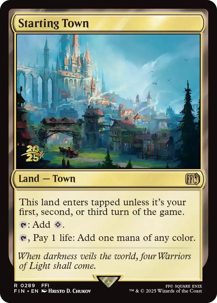 Starting Town [FINAL FANTASY Prerelease Promo] | Gear Gaming Fayetteville