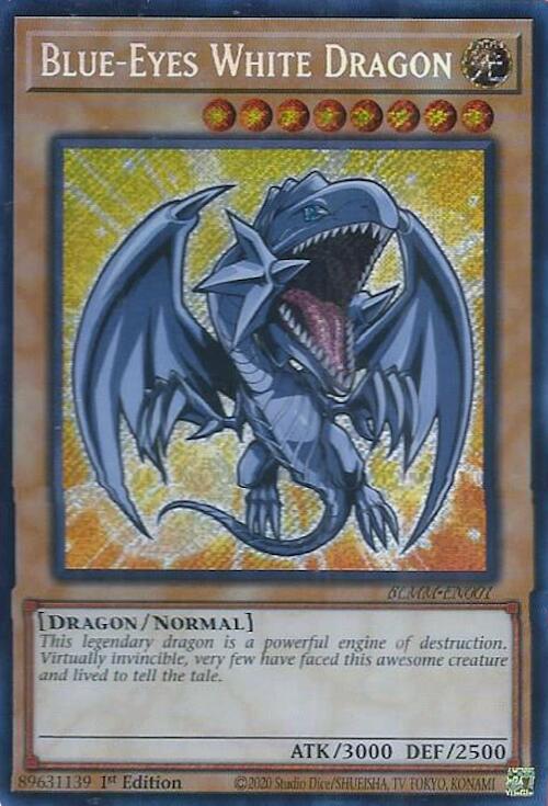 Blue-Eyes White Dragon [BLMM-EN001] Secret Rare | Gear Gaming Fayetteville