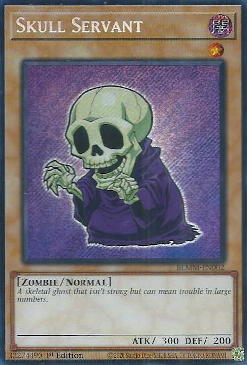 Skull Servant [BLMM-EN002] Secret Rare | Gear Gaming Fayetteville