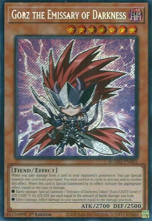 Gorz the Emissary of Darkness [BLMM-EN005] Secret Rare | Gear Gaming Fayetteville