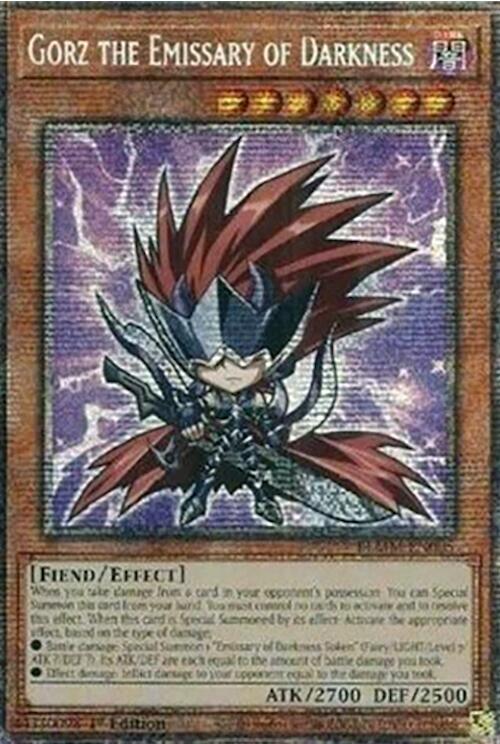 Gorz the Emissary of Darkness (Starlight Rare) [BLMM-EN005] Starlight Rare | Gear Gaming Fayetteville