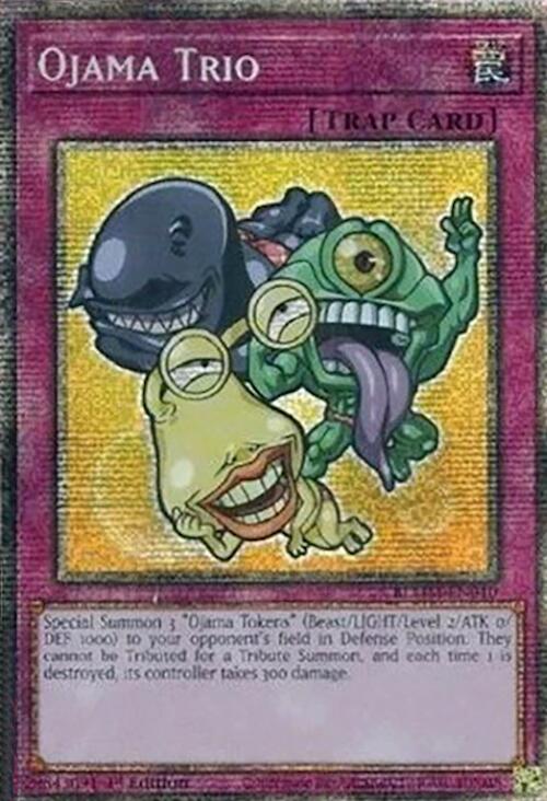 Ojama Trio (Starlight Rare) [BLMM-EN010] Starlight Rare | Gear Gaming Fayetteville