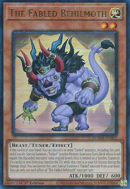 The Fabled Behilmoth [BLMM-EN012] Ultra Rare | Gear Gaming Fayetteville