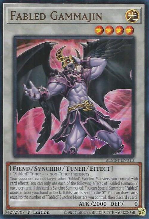 Fabled Gammajin [BLMM-EN013] Ultra Rare | Gear Gaming Fayetteville