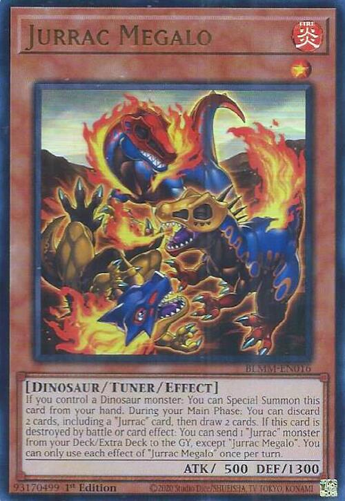 Jurrac Megalo [BLMM-EN016] Ultra Rare | Gear Gaming Fayetteville