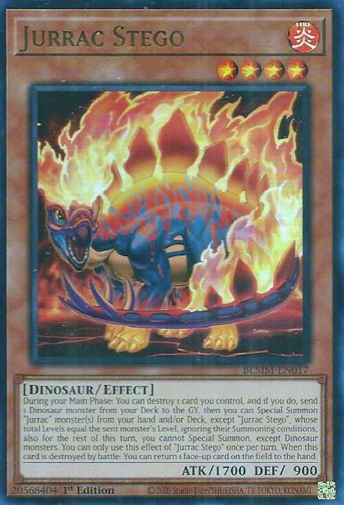 Jurrac Stego [BLMM-EN017] Ultra Rare | Gear Gaming Fayetteville