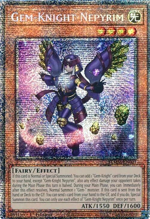 Gem-Knight Nepyrim (Starlight Rare) [BLMM-EN021] Starlight Rare | Gear Gaming Fayetteville