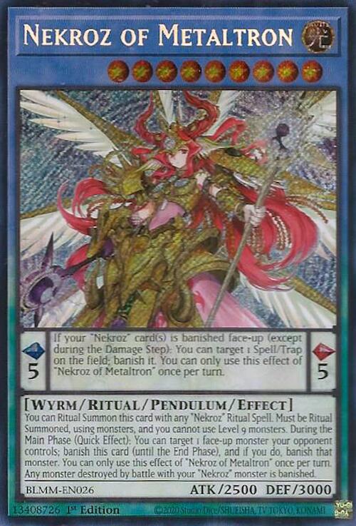 Nekroz of Metaltron [BLMM-EN026] Secret Rare | Gear Gaming Fayetteville