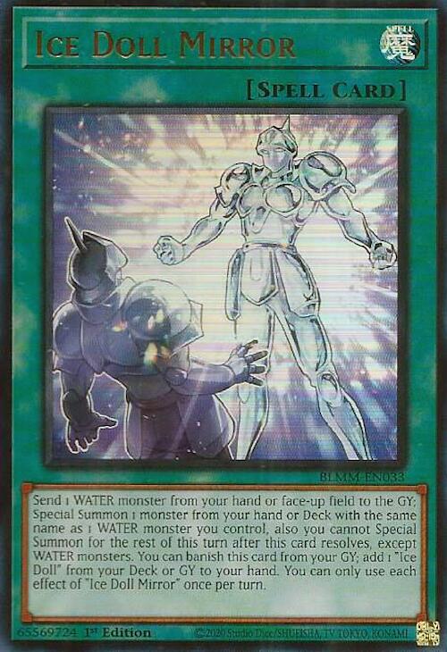 Ice Doll Mirror [BLMM-EN033] Ultra Rare | Gear Gaming Fayetteville