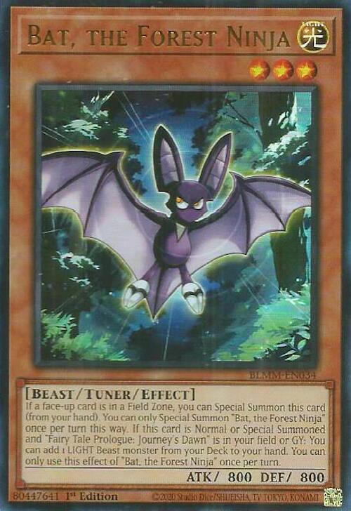 Bat, the Forest Ninja [BLMM-EN034] Ultra Rare | Gear Gaming Fayetteville