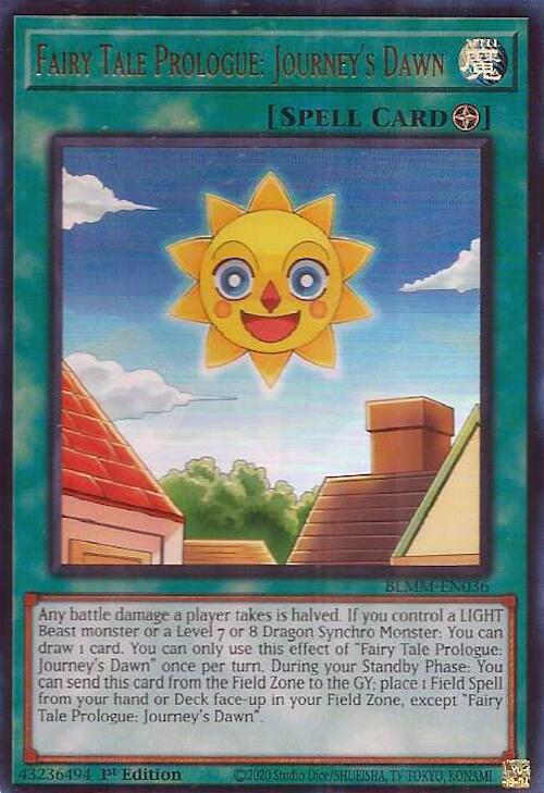 Fairy Tale Prologue: Journey's Dawn [BLMM-EN036] Ultra Rare | Gear Gaming Fayetteville