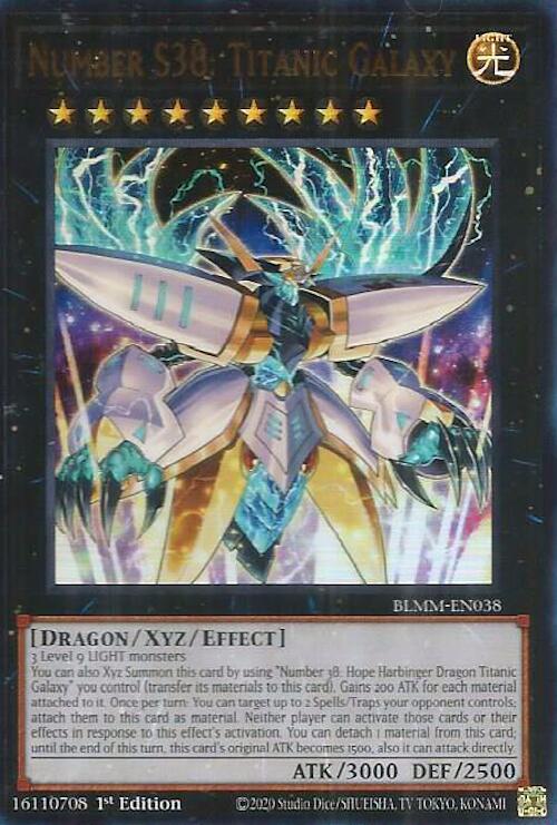 Number S38: Titanic Galaxy [BLMM-EN038] Ultra Rare | Gear Gaming Fayetteville