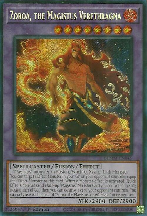 Zoroa, the Magistus Verethragna [BLMM-EN045] Secret Rare | Gear Gaming Fayetteville
