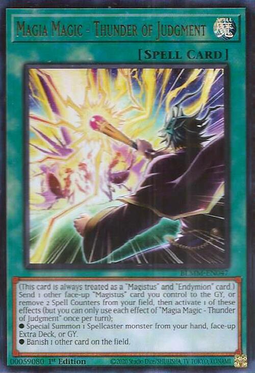 Magia Magic - Thunder of Judgment [BLMM-EN047] Ultra Rare | Gear Gaming Fayetteville