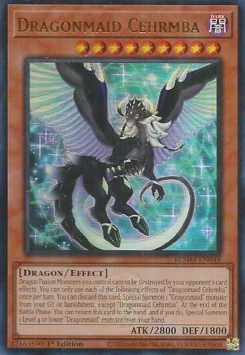 Dragonmaid Cehrmba [BLMM-EN048] Ultra Rare | Gear Gaming Fayetteville
