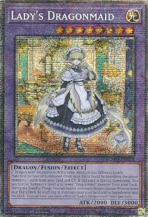 Lady's Dragonmaid (Starlight Rare) [BLMM-EN049] Starlight Rare | Gear Gaming Fayetteville