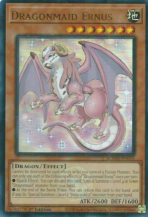 Dragonmaid Ernus [BLMM-EN055] Ultra Rare | Gear Gaming Fayetteville