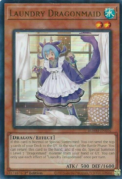 Laundry Dragonmaid [BLMM-EN056] Ultra Rare | Gear Gaming Fayetteville