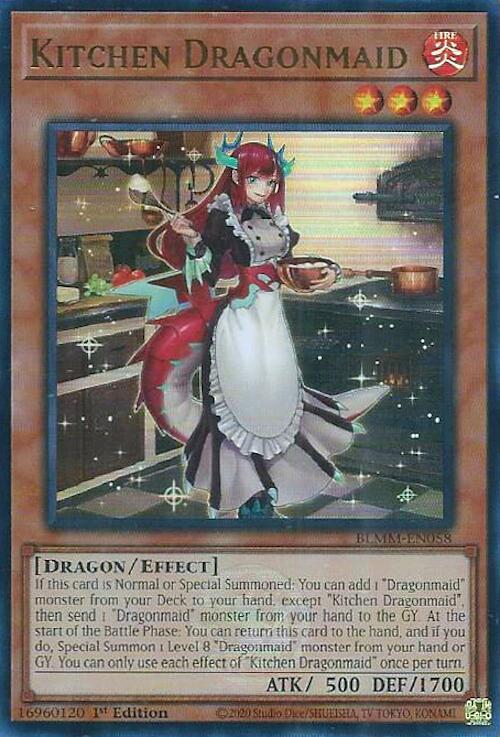 Kitchen Dragonmaid [BLMM-EN058] Ultra Rare | Gear Gaming Fayetteville