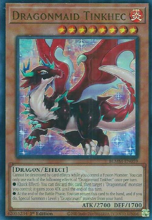 Dragonmaid Tinkhec [BLMM-EN059] Ultra Rare | Gear Gaming Fayetteville