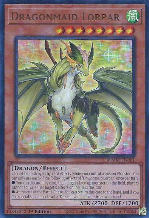 Dragonmaid Lorpar [BLMM-EN061] Ultra Rare | Gear Gaming Fayetteville