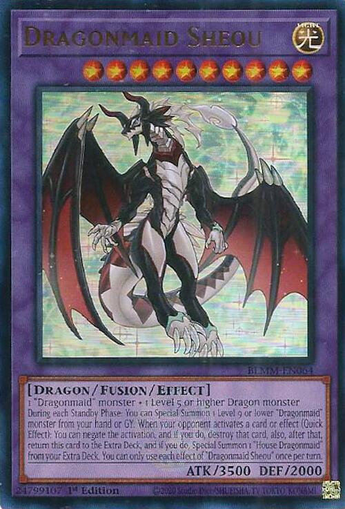 Dragonmaid Sheou [BLMM-EN064] Ultra Rare | Gear Gaming Fayetteville