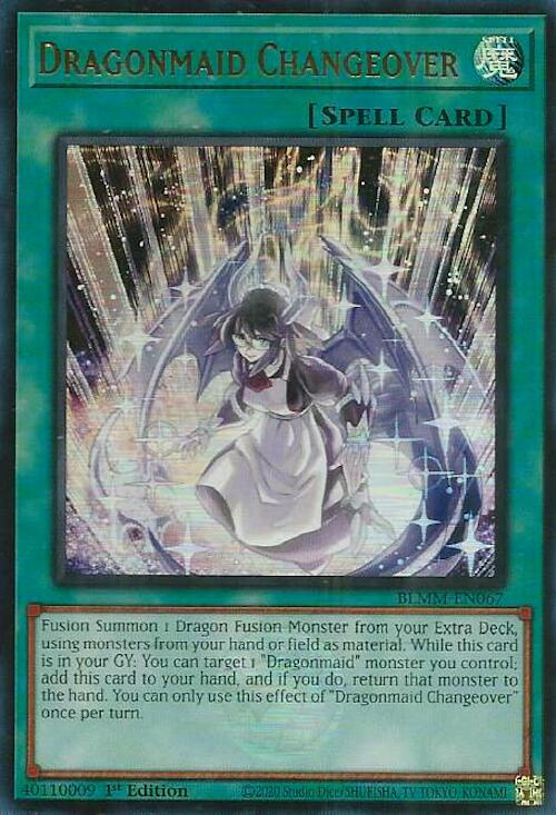 Dragonmaid Changeover [BLMM-EN067] Ultra Rare | Gear Gaming Fayetteville