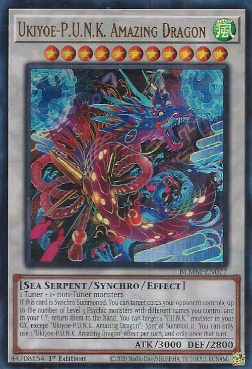 Ukiyoe-P.U.N.K. Amazing Dragon [BLMM-EN077] Ultra Rare | Gear Gaming Fayetteville