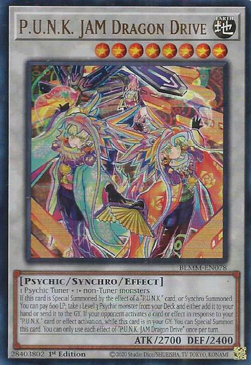 P.U.N.K. JAM Dragon Drive [BLMM-EN078] Ultra Rare | Gear Gaming Fayetteville