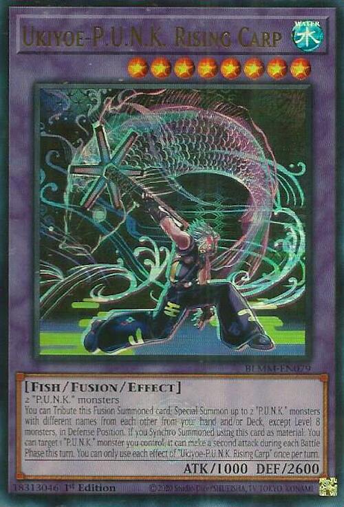 Ukiyoe-P.U.N.K. Rising Carp [BLMM-EN079] Ultra Rare | Gear Gaming Fayetteville