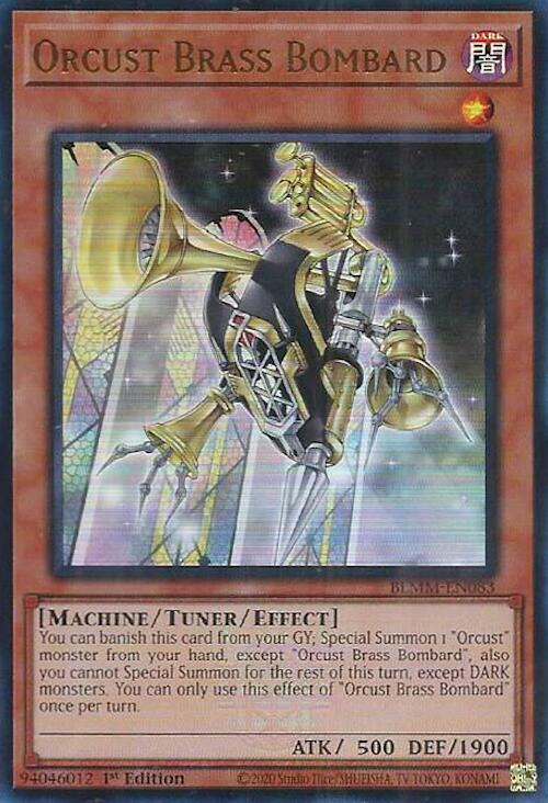 Orcust Brass Bombard [BLMM-EN083] Ultra Rare | Gear Gaming Fayetteville