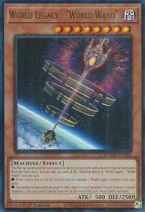 World Legacy - "World Wand" [BLMM-EN086] Ultra Rare | Gear Gaming Fayetteville