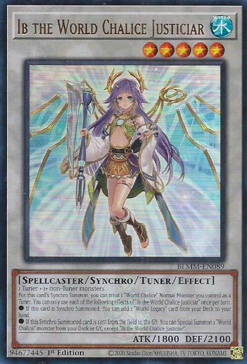 Ib the World Chalice Justiciar [BLMM-EN089] Ultra Rare | Gear Gaming Fayetteville