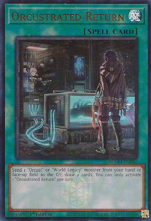 Orcustrated Return [BLMM-EN096] Ultra Rare | Gear Gaming Fayetteville